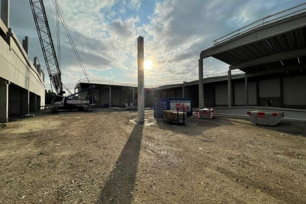 Willy Naessens Betonbouw kraan Willy Naessens Betonbouw kraan