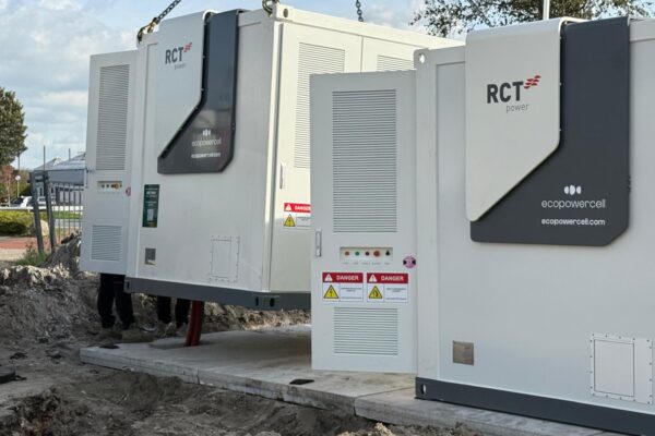 Eco Powercell 1MWh Plaatsen RTC eco powercell